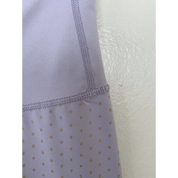 All Fenix Mini Star Print Legging M Twilight Blush 7/8 High Rise Gold Womens - Picture 11 of 12